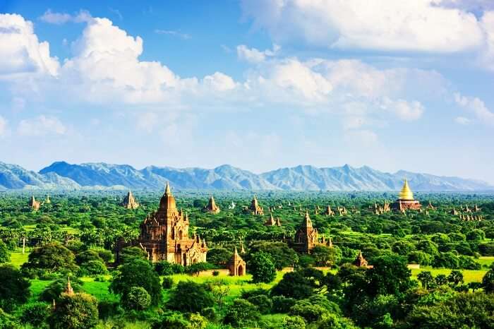 Bagan sınırlarındaki Tapınaklar