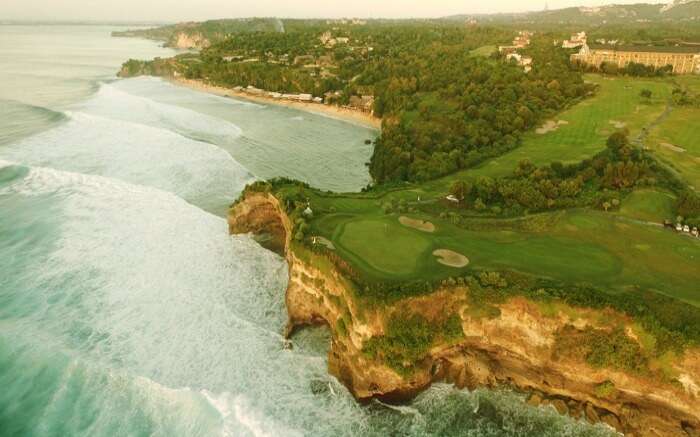 Aerial view of New Kuta Golf Course 