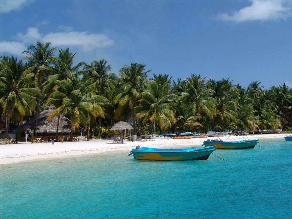 two boats by the shores of blue waters