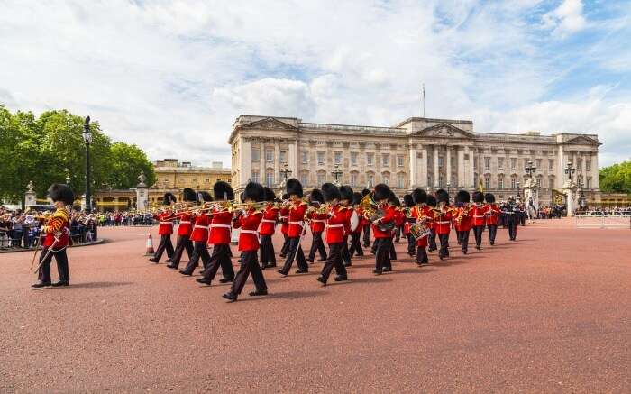 Change of Guards ceremony in London 