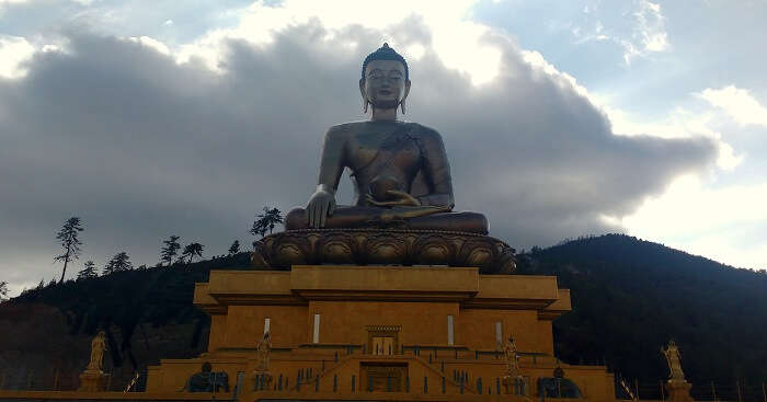 monali at Buddha Dordenma