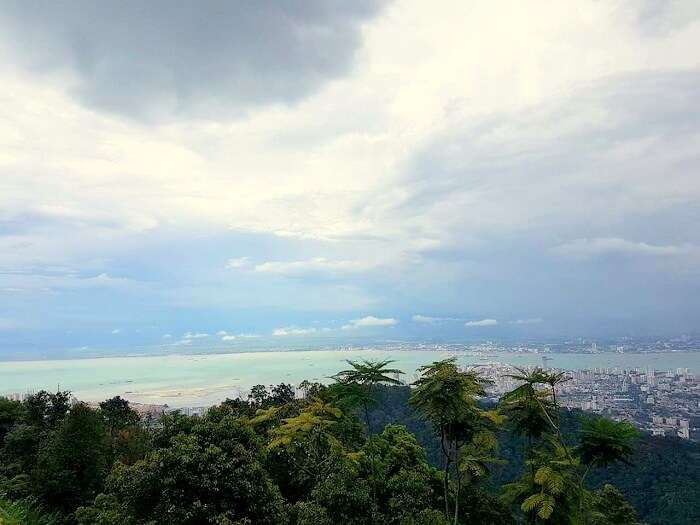 on top of penang hill