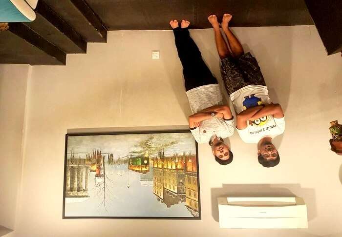 upside down museum