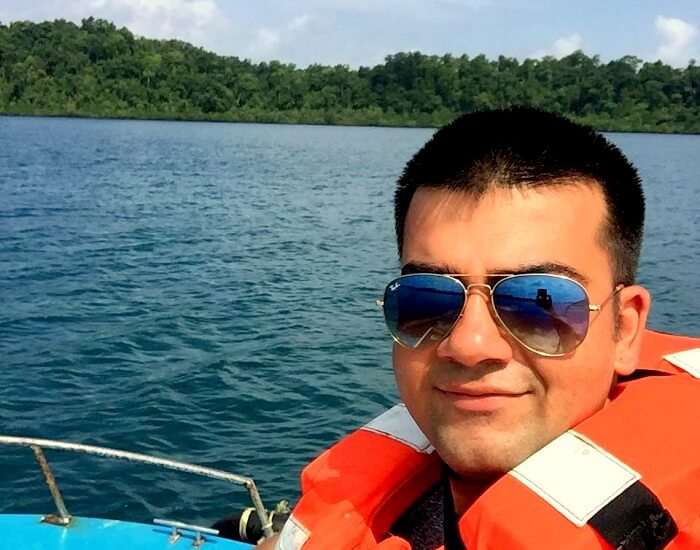boating in andaman