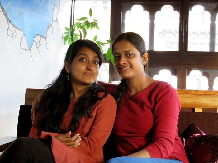 monali's friends in bhutan