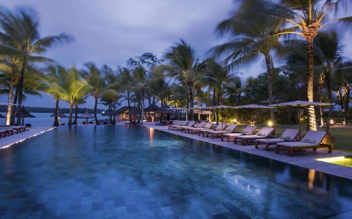 Infinity pool in Constance Le Prince Maurice 