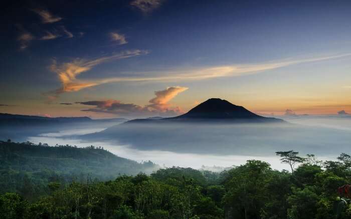 Sunrise around Mount Batur 