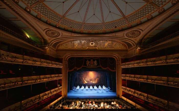 The Royal Opera House in London