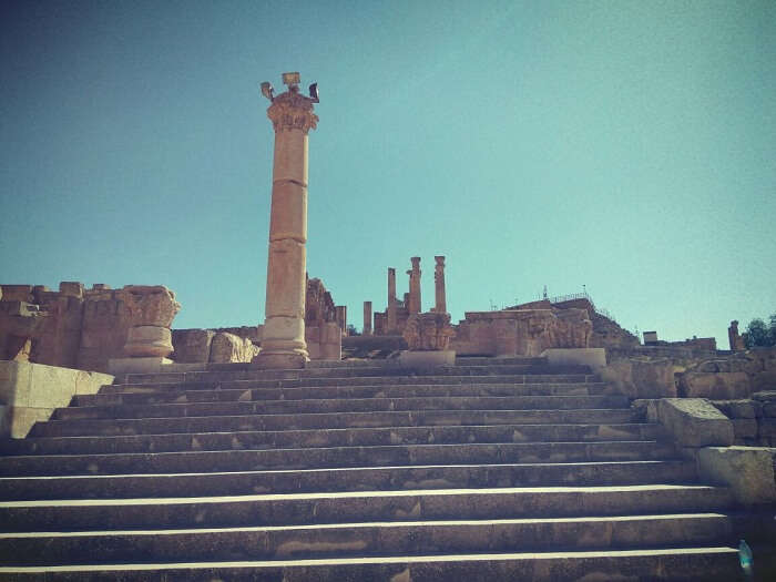 Jerash Artemis temple