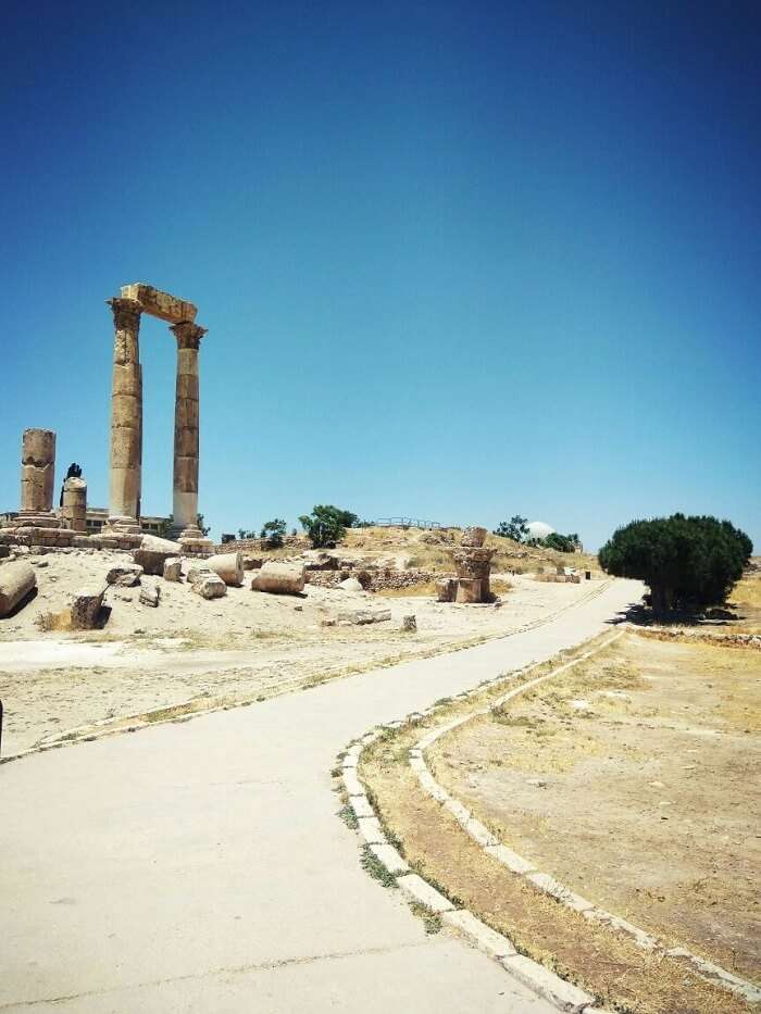 Citadel in Amman