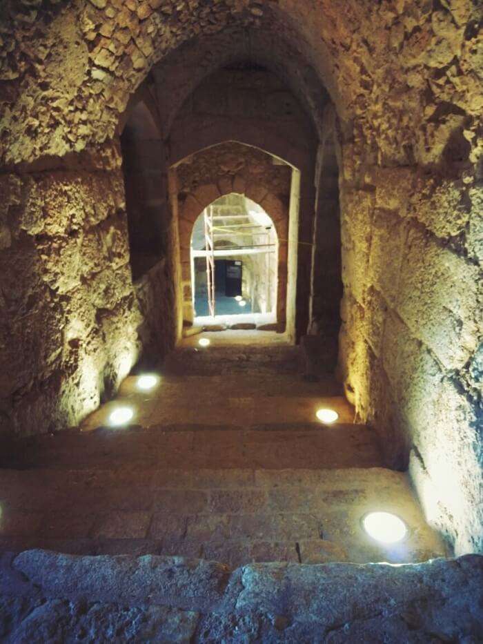 Ajloun castle architecture