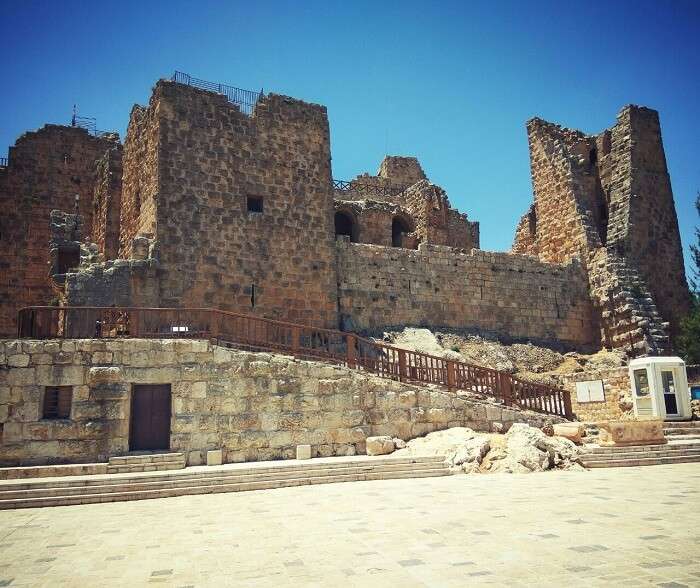 Ajloun castle in Jerash