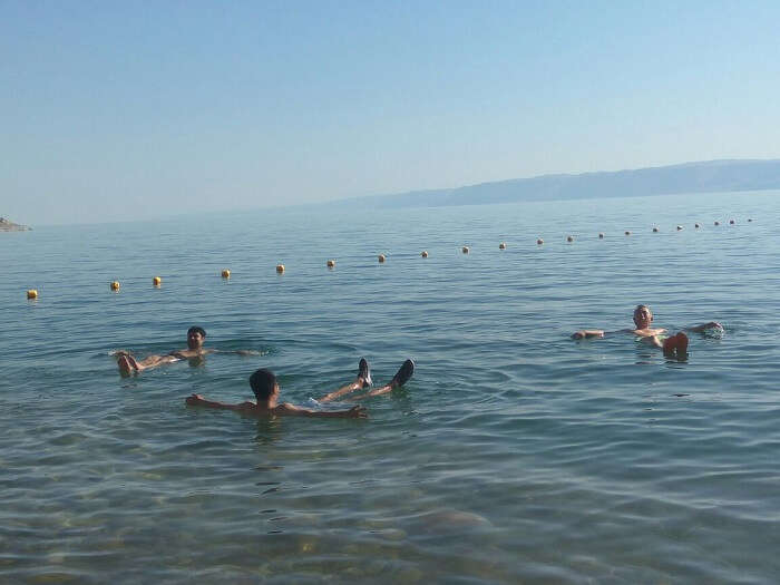 Dead Sea Swimming