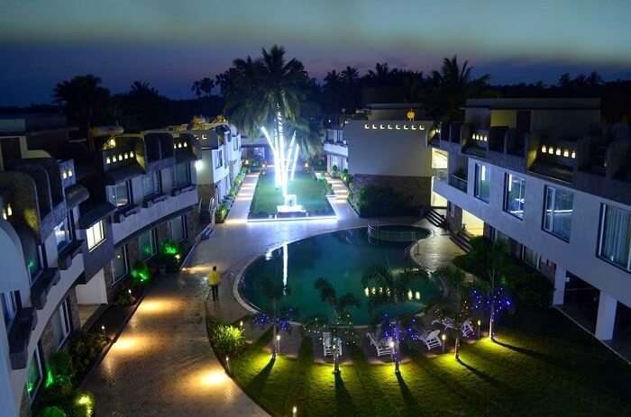 Kostamar beach resort in diu