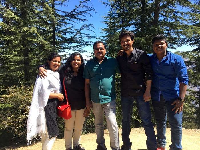 weekend trip to Shimla with family