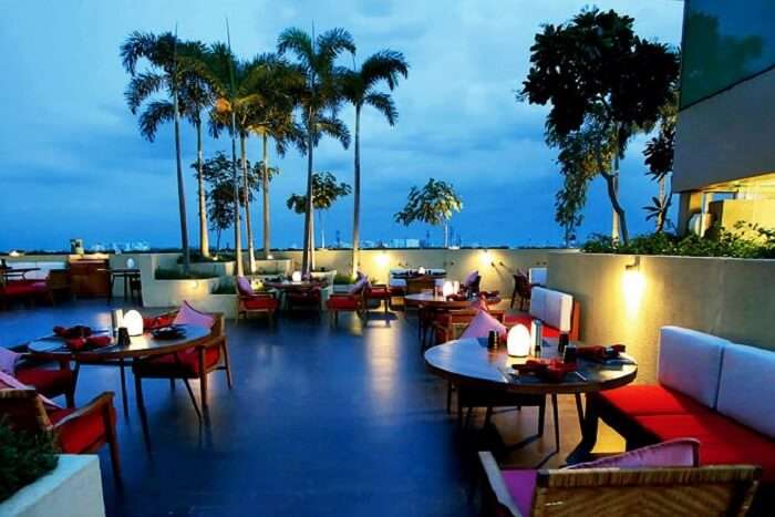 Sunset Grill adds magic with its aura, one of the romantic restaurants in Chennai