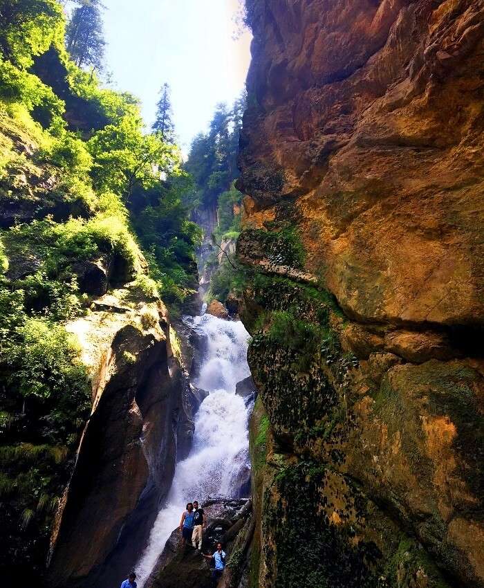 waterfalls in Kasol