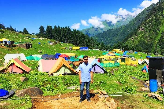 camping in Kheerganga