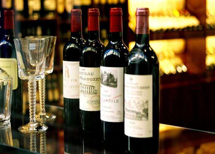 Choicest wine in Bordeaux