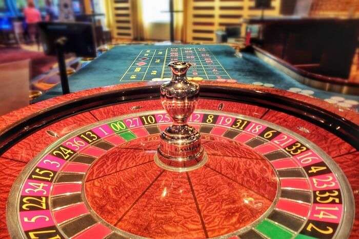 casino table view