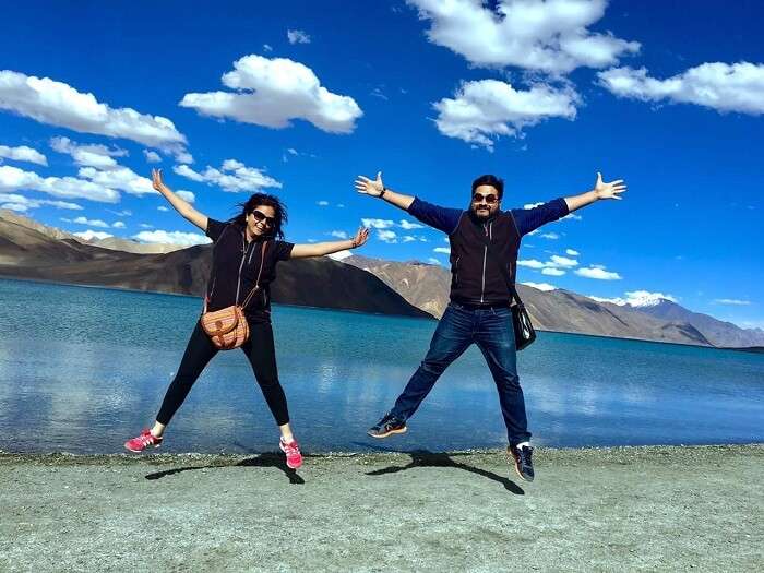 Pangong Lake in Ladakh