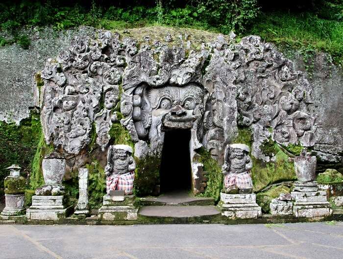 Elephant cave temple bali
