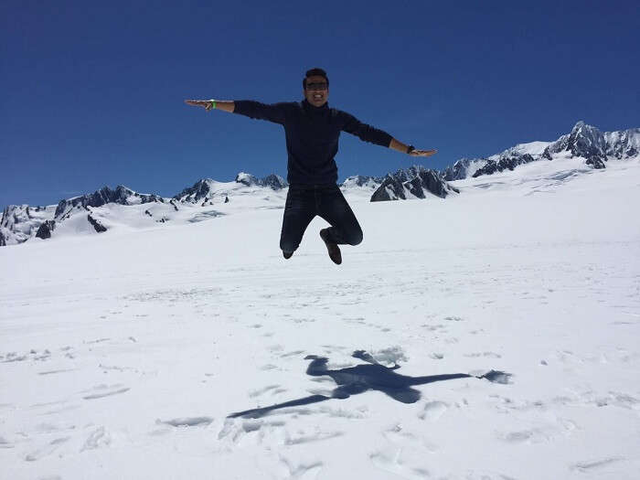 fox glacier in new zealand