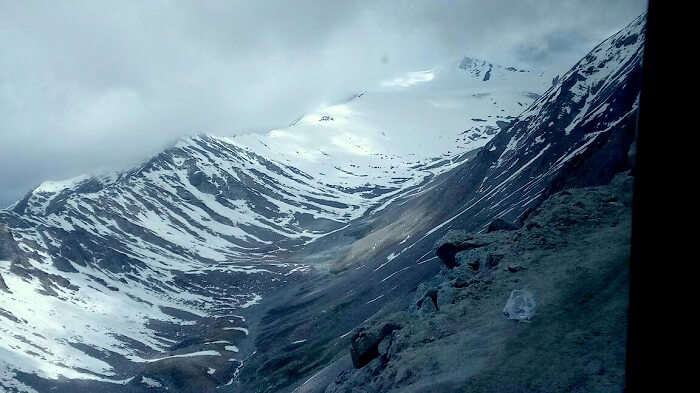 snow capped peaks in ladakh