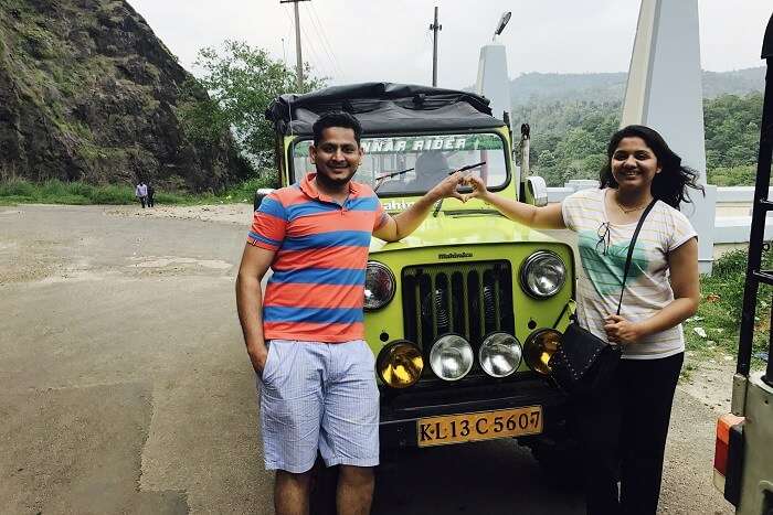 revan aarti kerala jeep safari