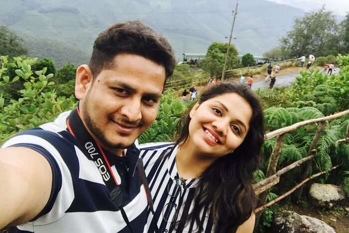 revan aarti kerala munnar selfie