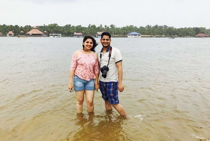 revan aarti kerala on beach