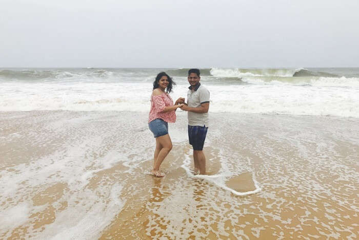 revan at beach in kovalam, kerala