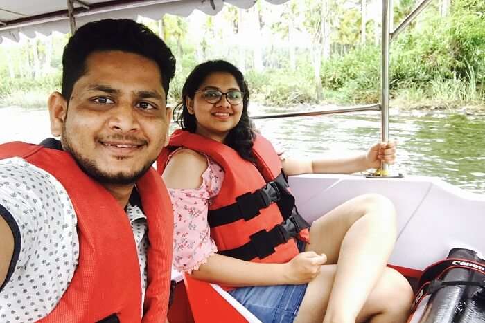 aarti revan kovalam backwater mangrove boating