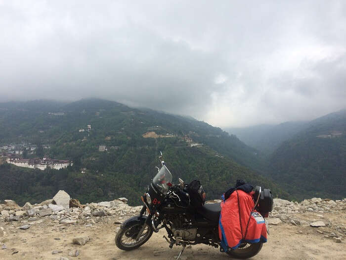 Bike trip trongsa