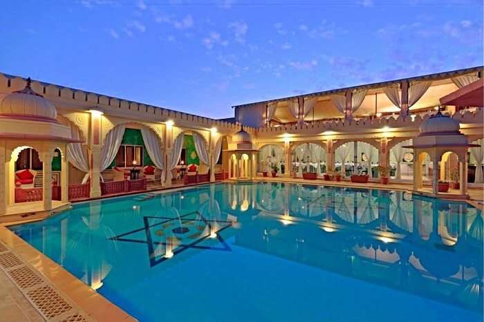 Rohet Garh Resort pool