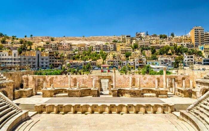 Roman Theater Amman Jordan 