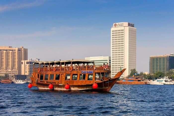 sail the dubai creek on a dhow cruise