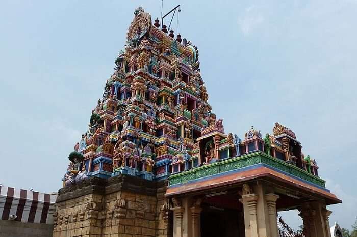 The grand Perur Patteshwarar Temple in Coimbatore