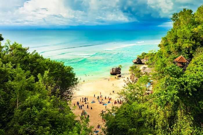 stroll on the padangbai beach