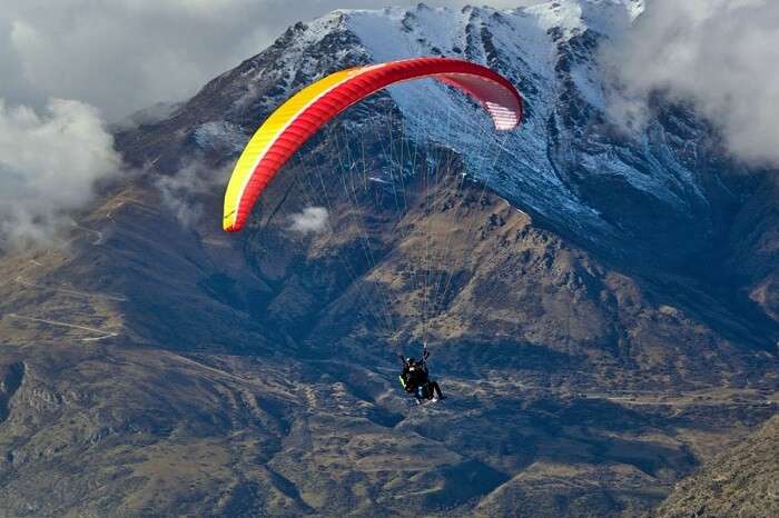 go paragliding in sikkim