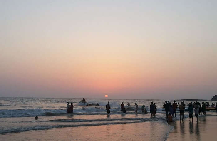 View Of Alibaug Beach