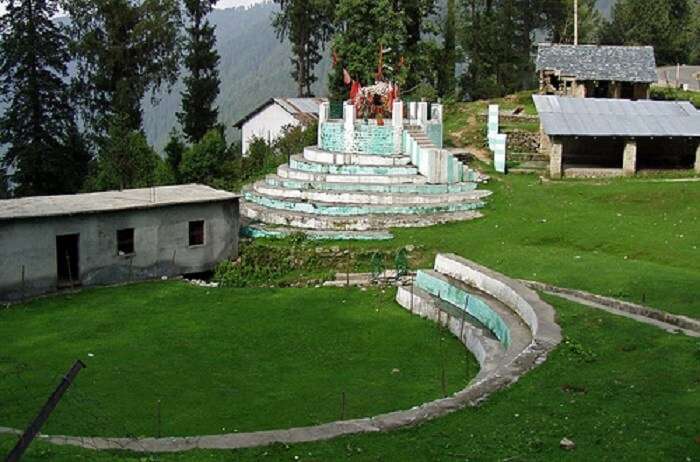 Bara Pathar Temple in Dalhousie