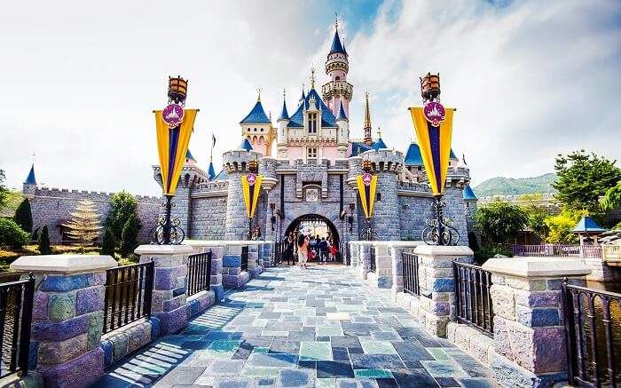 Disneyland in Hong Kong