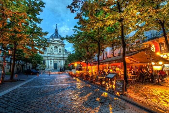 Dine near the The Sorbonne University