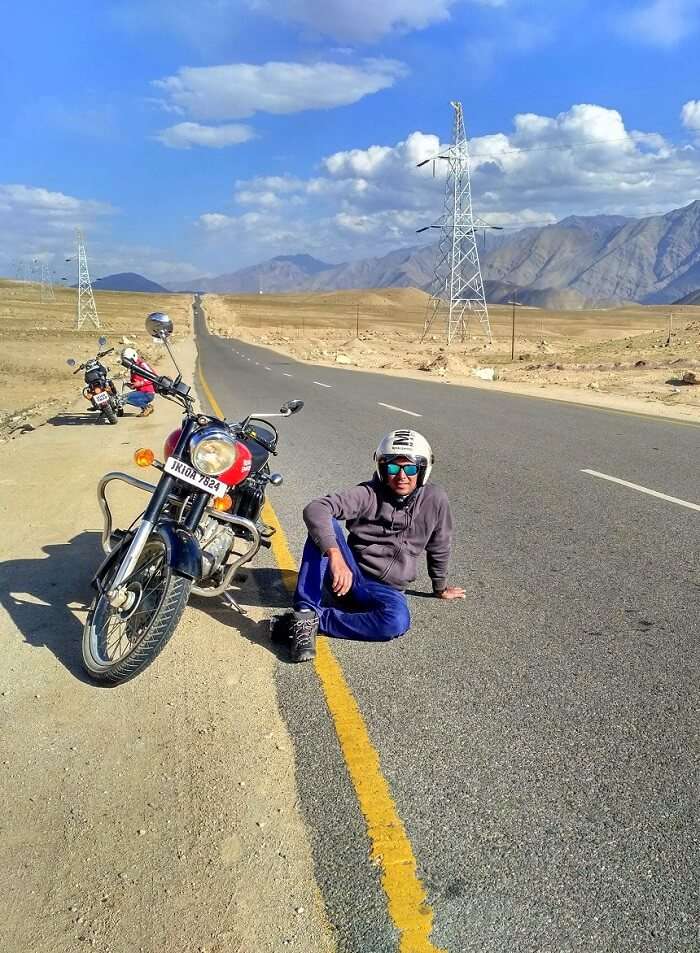 ninad bike trip to ladakh
