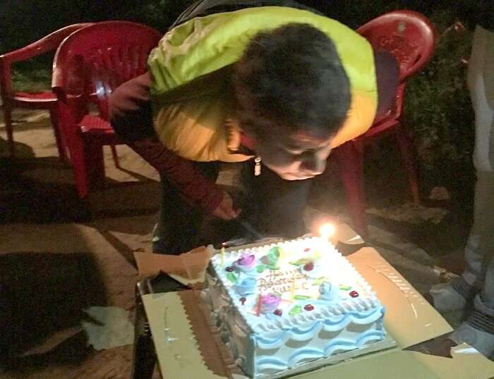 birthday celebrations in kanatal
