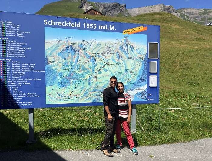 route from grindelwald to zurich