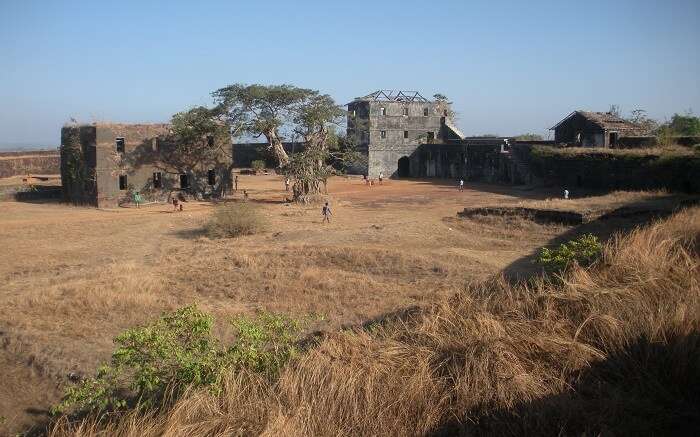 Ruins of a fort in Pushkar 