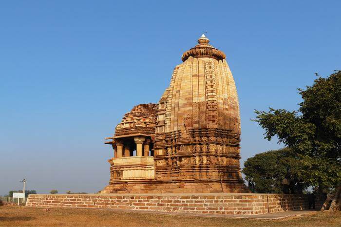 a gorgeous temple in Khajuraho