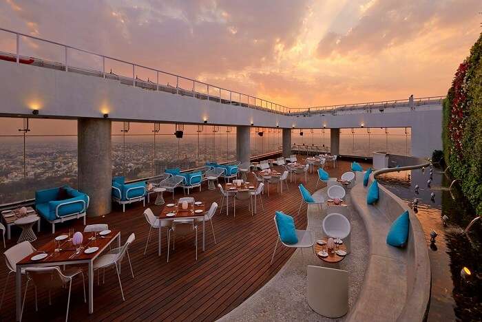 one of the best new year celebration ideas for couples is a romantic dinner date high ultra lounge in bangalore